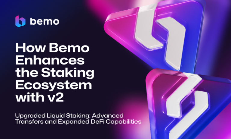 Bemo v2: The Liquid Staking Upgrade Expanding the Scope of What's Attainable on the TON Ecosystem