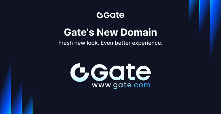 Gate Introduces Brand New Domain Gate.com and Brand Logo, Advancing Toward the "Next-Generation Crypto Exchange"